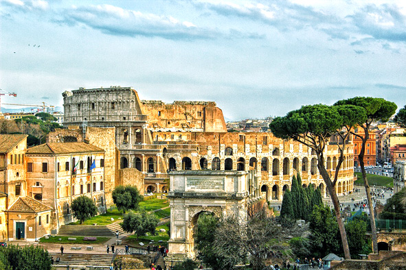 roma rome 10 thành phố ý