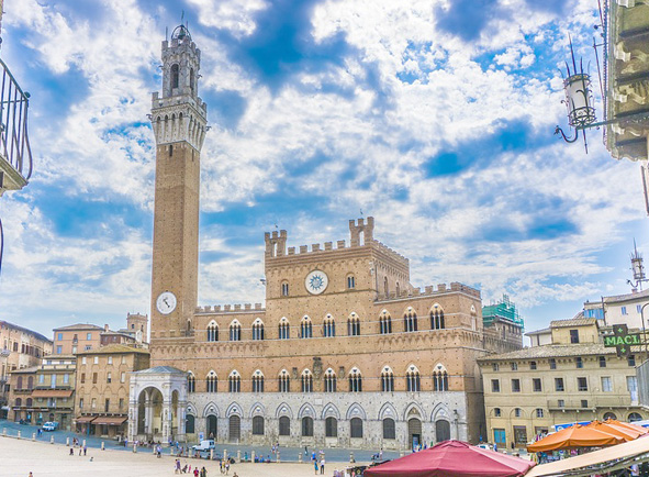 siena 10 thành phố ý
